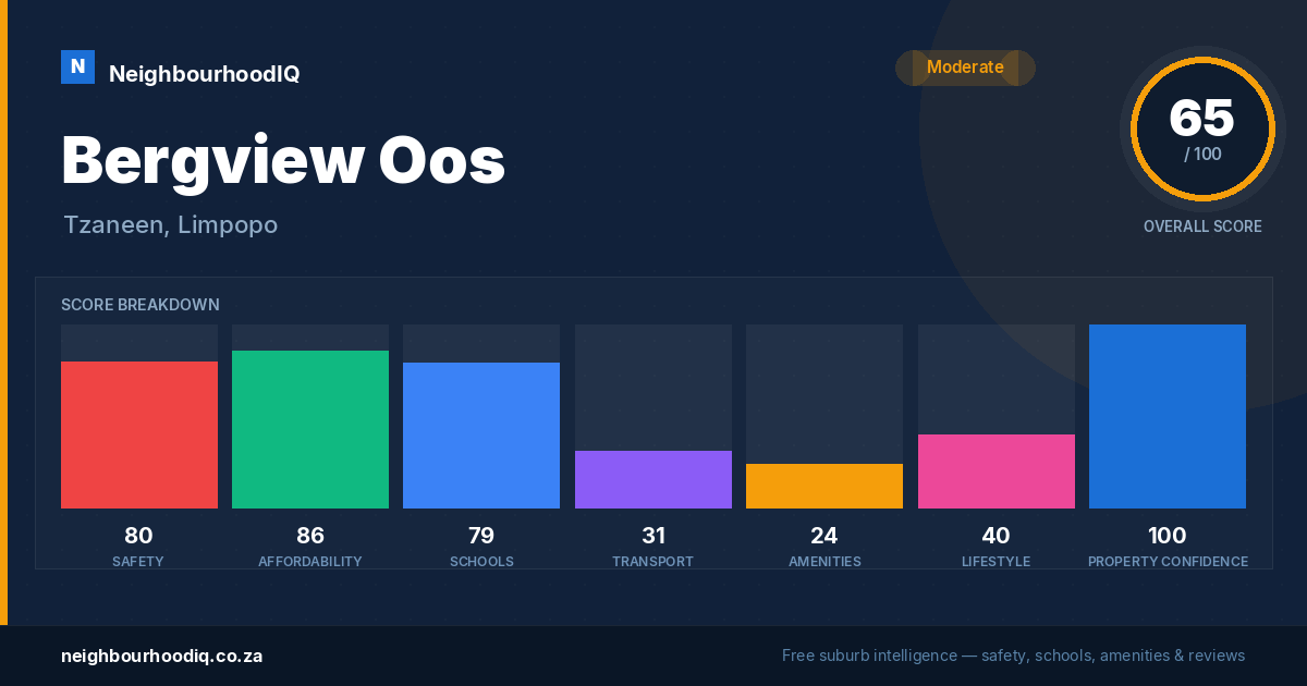 Bergview Oos report card