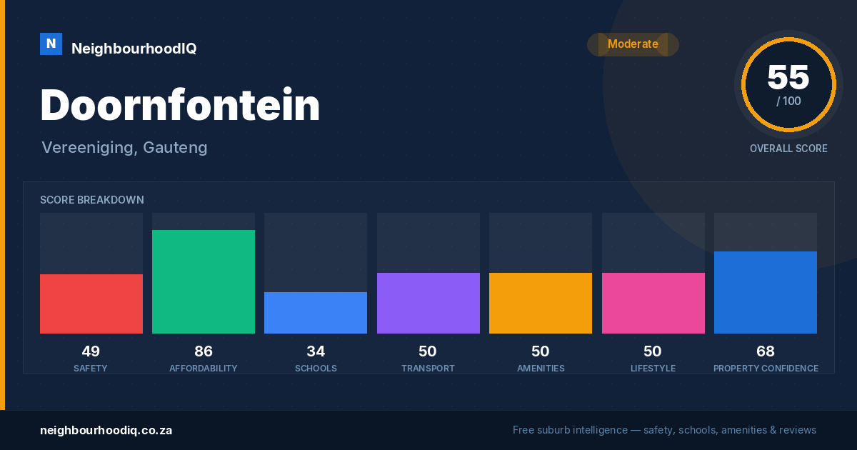 Doornfontein report card
