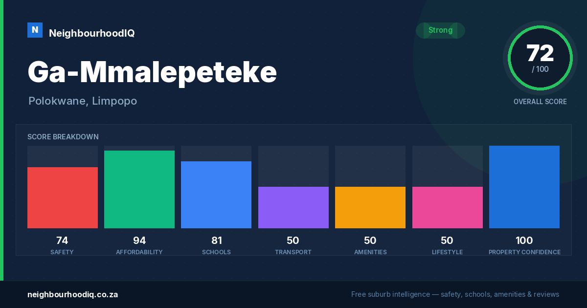 Ga-Mmalepeteke report card