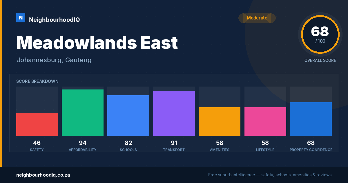 Meadowlands East report card