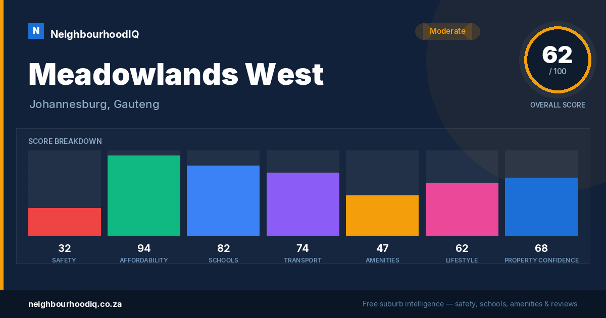 Meadowlands West report card