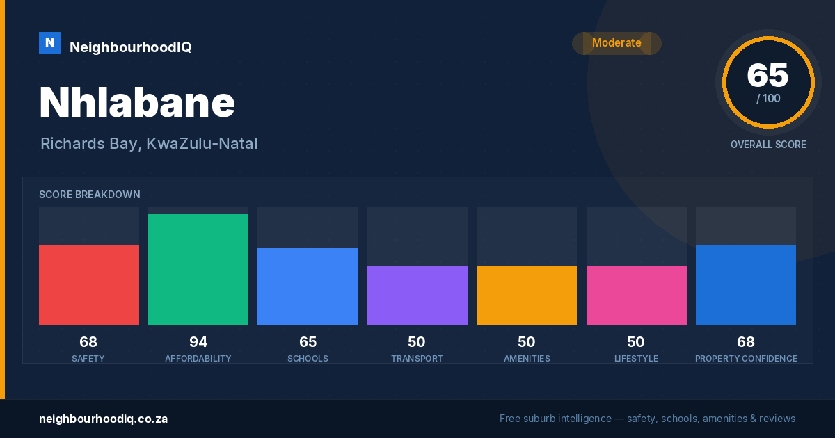 Nhlabane report card