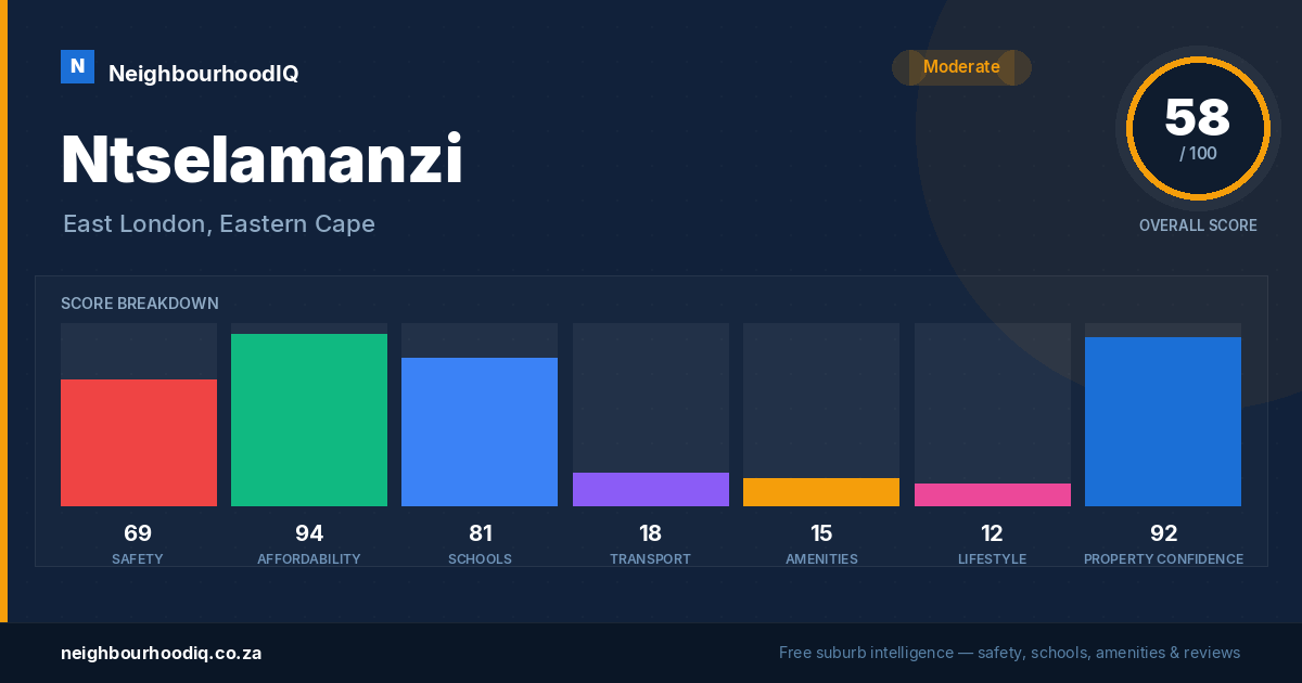 Ntselamanzi report card