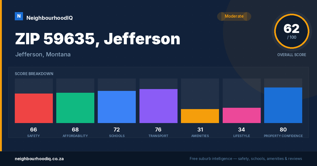 ZIP 59635, Jefferson report card